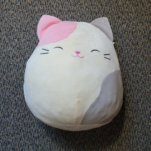 Charlotte the Pink and Purple Calico Cat Squishmallows Dated 10/2017 - Picture 7 of 13